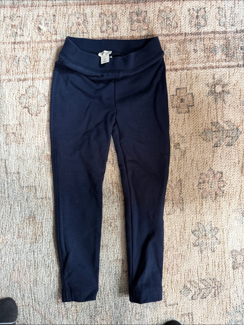 Crew cuts Girls' Navy Stretch Leggings